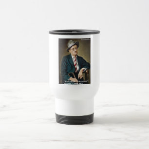 James Joyce "Errors/Portals" Quote Gifts & Cards Travel Mug