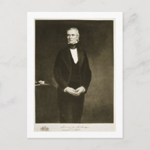James K. Polk (1795-1849), 11th President of the U Postcard