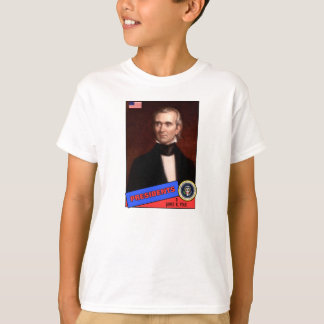James K. Polk Baseball Card T-Shirt