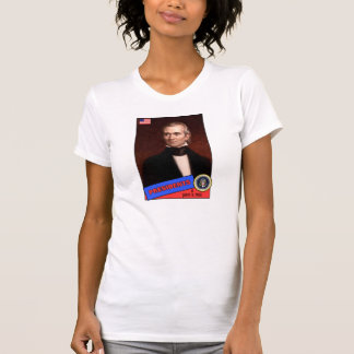 James K. Polk Baseball Card T-Shirt