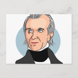 James Knox Polk Postcard