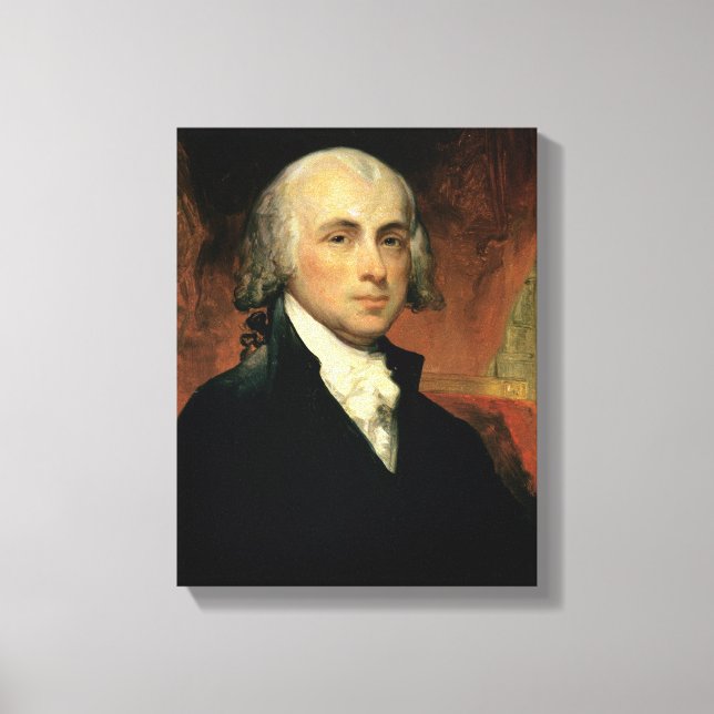 James Madison 2 Canvas Print (Front)