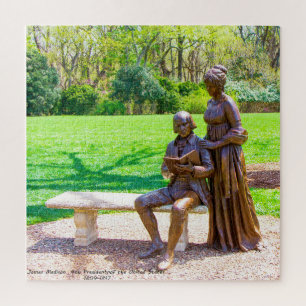 James Madison 4th President of America. Jigsaw Puzzle