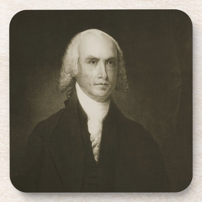 James Madison, 4th President of the United States Coaster (Front)