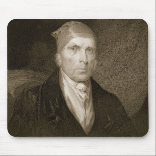 James Madison aged 82, engraved by Thomas B. Welch Mouse Mat