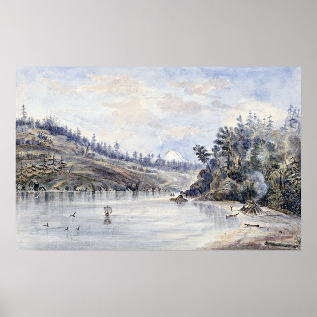 James Madison Alden Entrance to Deception Passage Poster (Front)