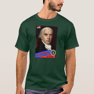 James Madison Baseball Card T-Shirt