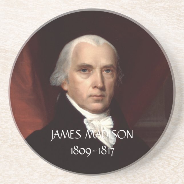 James Madison Coaster (Front)
