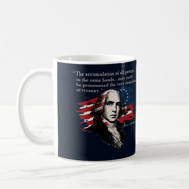 James Madison Coffee Mug (Left)