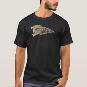James Madison Dukes Pennant Vintage Purple T-Shirt