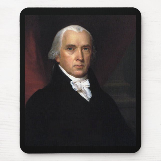 James Madison Mouse Mat (Front)