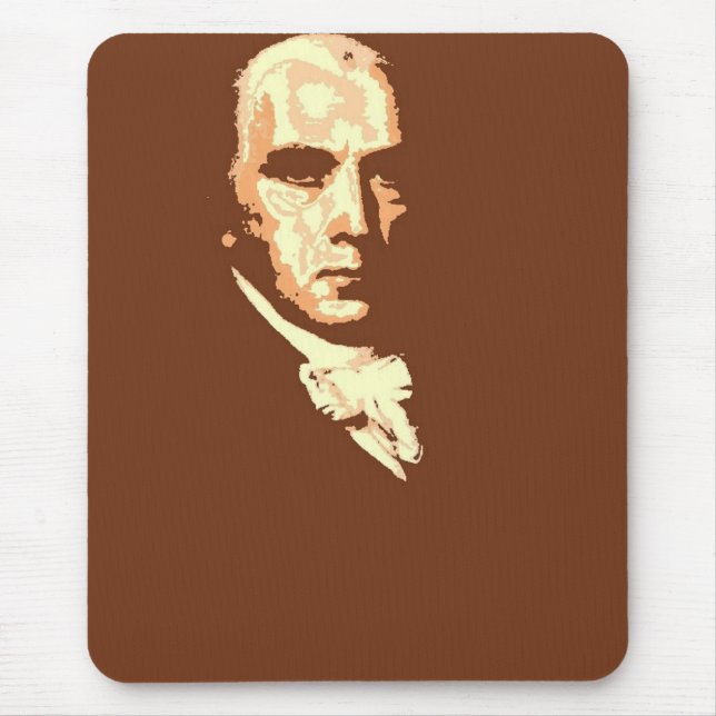 James Madison Mouse Mat (Front)