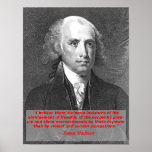 James Madison Poster
