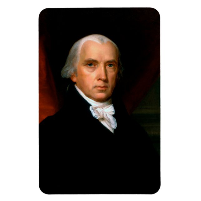 James Madison the 4th President: Colonial America Magnet (Vertical)