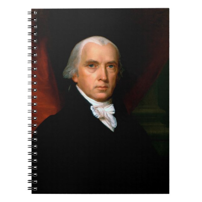 James Madison the 4th President: Colonial America Notebook (Front)
