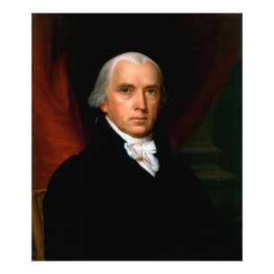 James Madison the 4th President: Colonial America Photo Print