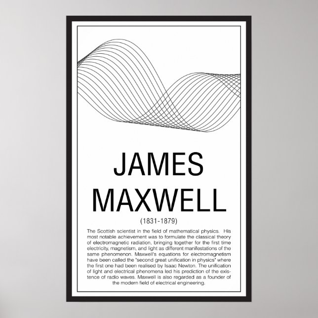 James Maxwell Poster (Front)