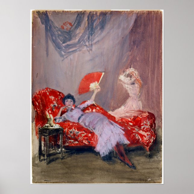 James McNeil Whistler Milly Finch Poster (Front)
