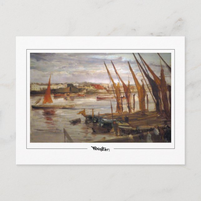James McNeill Whistler #21-2 - Fine Art Postcard (Front)