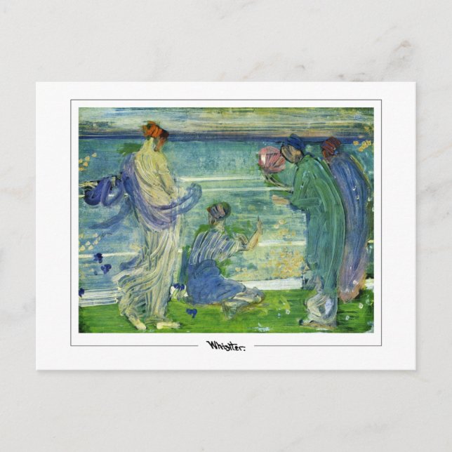 James McNeill Whistler #409 - Fine Art Postcard (Front)