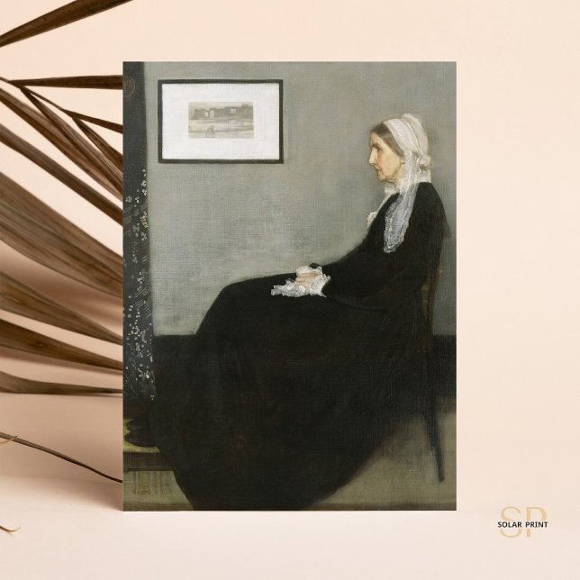 James McNeill Whistler Portrait Whistler's Mother Postcard (Creator Uploaded)