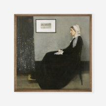 James McNeill Whistler Portrait Whistler's Mother