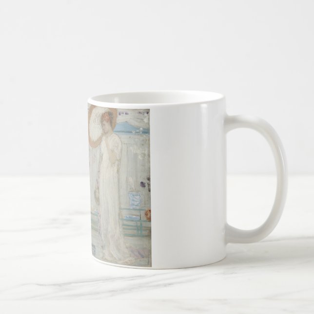 James McNeill Whistler - The White Symphony Coffee Mug (Right)