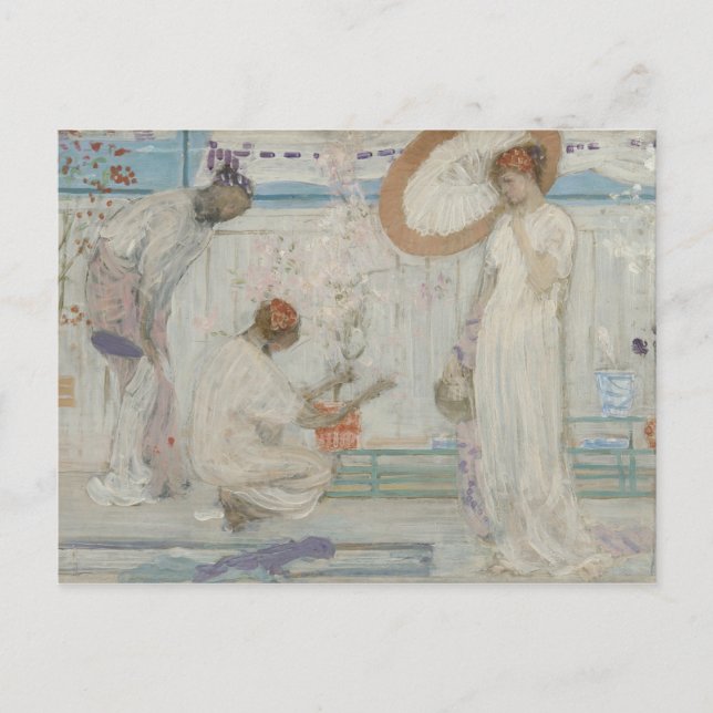 James McNeill Whistler - The White Symphony Postcard (Front)