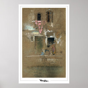James McNeill Whistler Zedign Art Poster #109