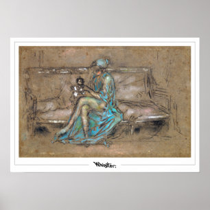 James McNeill Whistler Zedign Art Poster #14