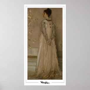 James McNeill Whistler Zedign Art Poster #195-2