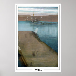 James McNeill Whistler Zedign Art Poster #251