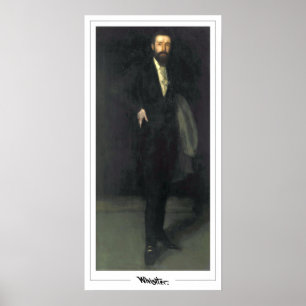 James McNeill Whistler Zedign Art Poster #261