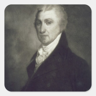 James Monroe, 5th President of the United States o Square Sticker