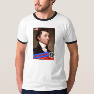 James Monroe Baseball Card T-Shirt