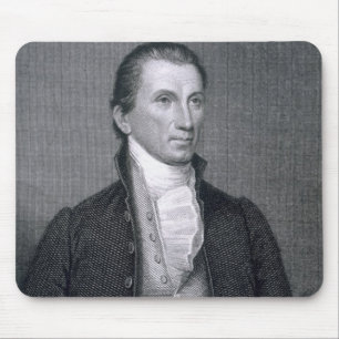 James Monroe, engraved by Asher Brown Durand (1796 Mouse Mat