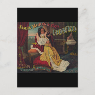 James Moran & Co's Romeo Chewing Tobacco Postcard