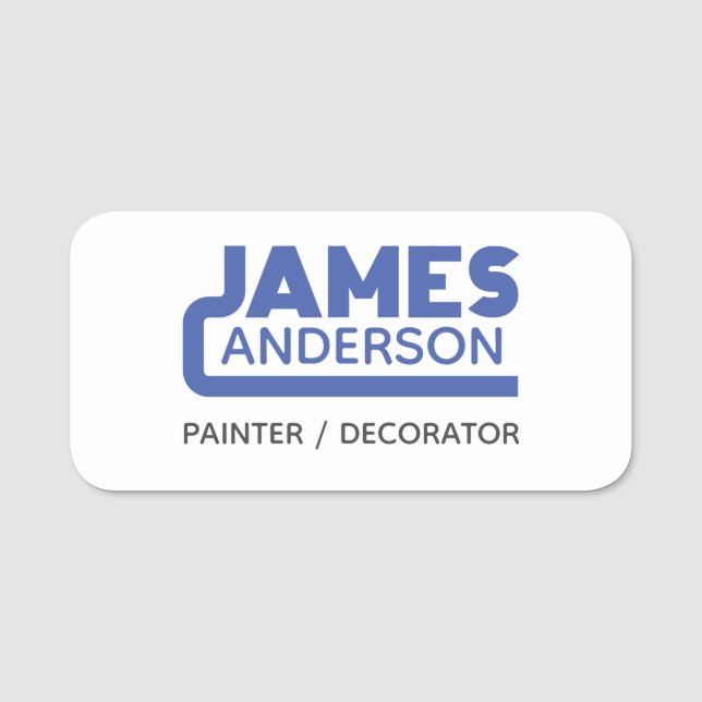 James Name Tag (Front)