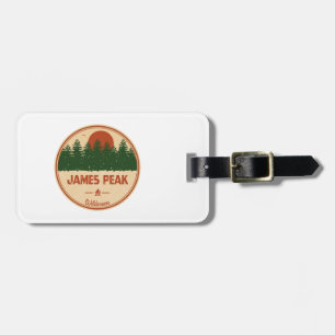 James Peak Wilderness Colorado Luggage Tag