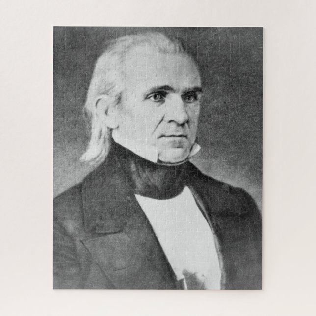 James Polck 11th President of America. Jigsaw Puzzle (Vertical)