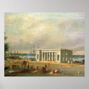 James Prinsep's Memorial, on the Hooghli River, Ca Poster