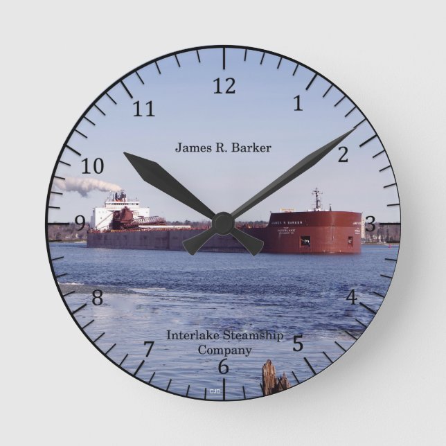 James R. Barker clock (Front)