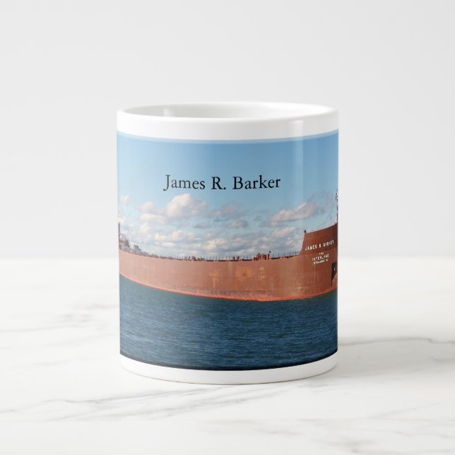James R. Barker jumbo mug (Front)