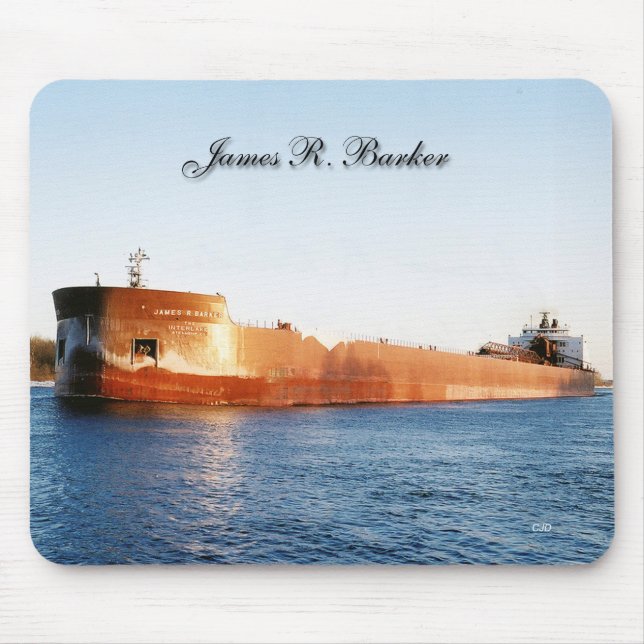 James R. Barker mousepad (Front)