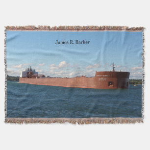 James R. Barker woven blanket