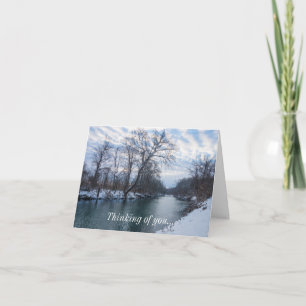James River Winter Thinking Of You Card