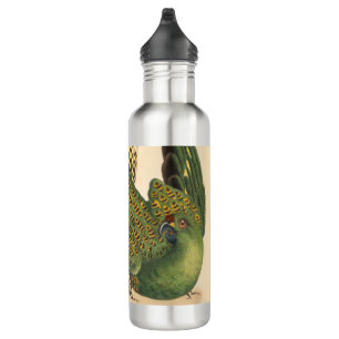 James Sowerby Ground Parrot, Psittacus terrestris 710 Ml Water Bottle
