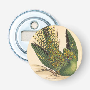 James Sowerby Ground Parrot, Psittacus terrestris  Bottle Opener