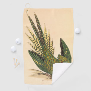 James Sowerby Ground Parrot, Psittacus terrestris Golf Towel
