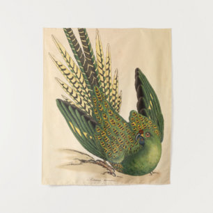 James Sowerby Ground Parrot, Psittacus terrestris Tapestry